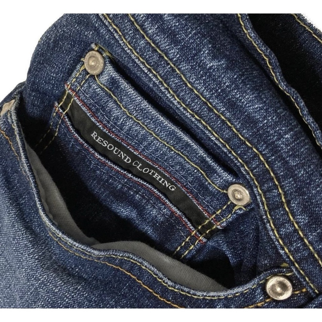 RESOUND CLOTHING(リサウンドクロージング)の定価3万 resound clothing Blind DENIM 2 デニム メンズのパンツ(デニム/ジーンズ)の商品写真