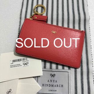 アニヤハインドマーチ(ANYA HINDMARCH)の【新品】プレゼント用にも！　アニヤハインドマーチ ミニ財布(財布)