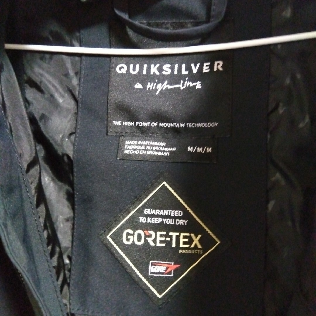 クイックシルバー　 QUIKSILVER　GORE-TEX　ジャケット スポーツ/アウトドアのスノーボード(ウエア/装備)の商品写真