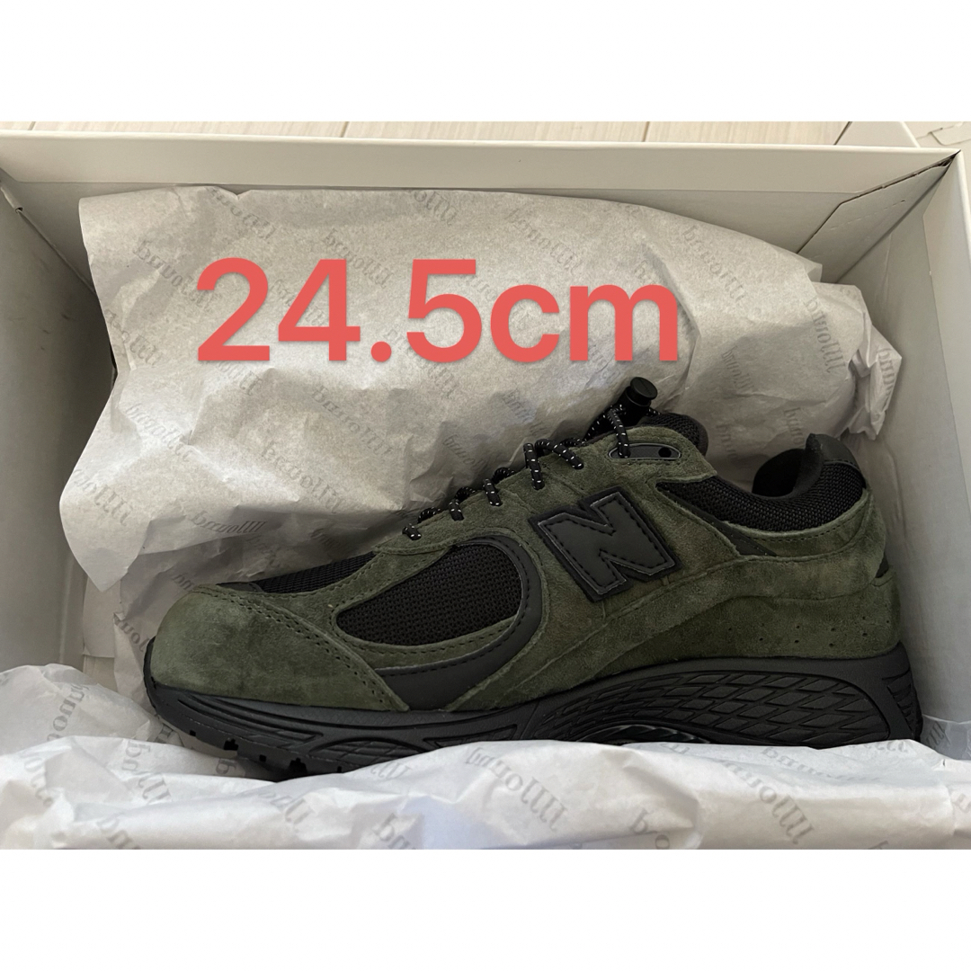 New Balance(ニューバランス)のjjjjound new balance 2002R M2002RXY PINE レディースの靴/シューズ(スニーカー)の商品写真