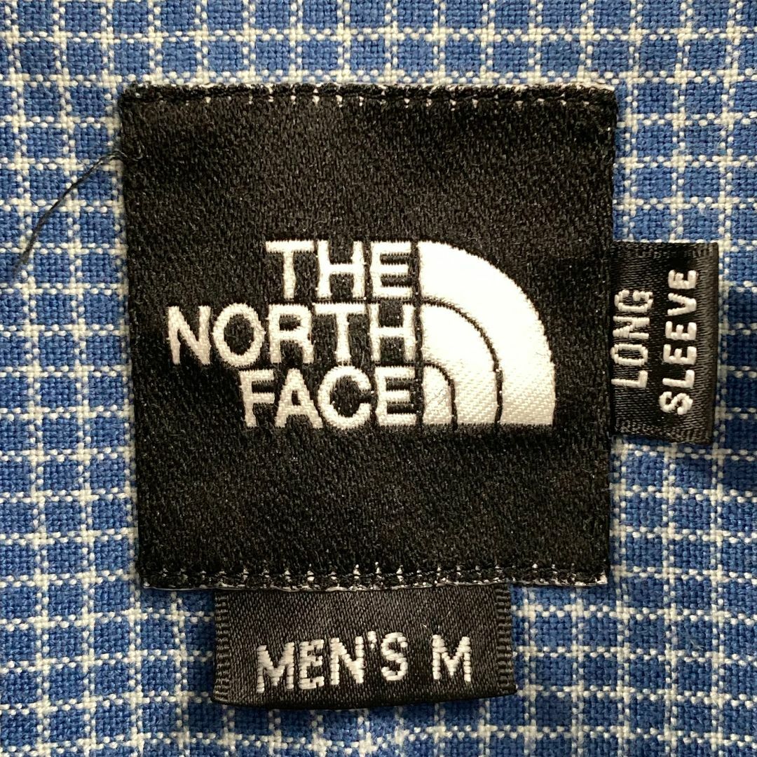 THE NORTH FACE(ザノースフェイス)のTHE NORTH FACE ノースフェイス　長袖シャツ　チェック柄　ブルー メンズのトップス(シャツ)の商品写真