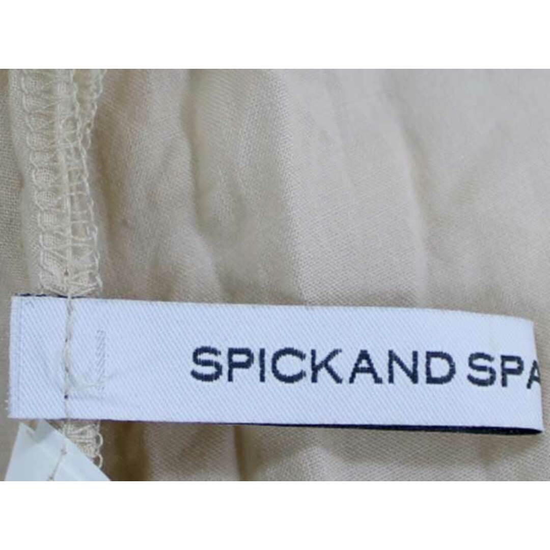 Spick & Span(スピックアンドスパン)の新品未使用品■Spick & Span/スピックアンドスパン■チュニック/ビジュー/半袖 ベージュ レディース 春夏 912042 レディースのトップス(チュニック)の商品写真