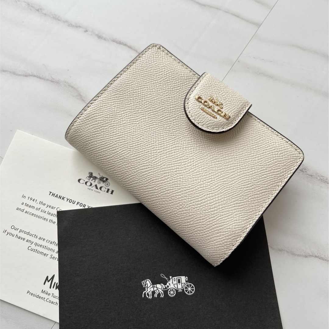 大阪店激安通販 256 極上美品 COACH コーチ 2つ折り財布 | africa