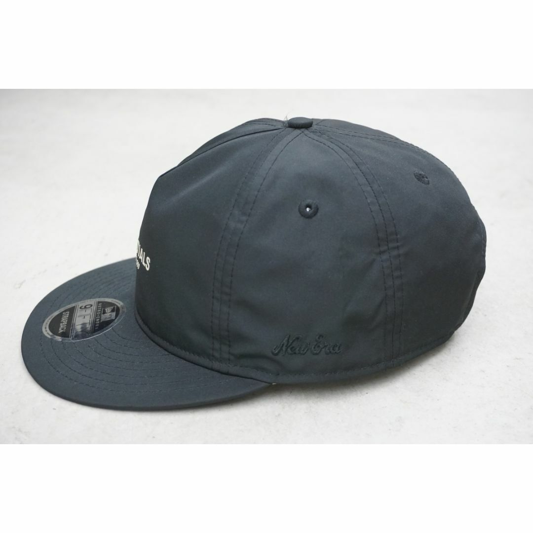 S.ESSENTIALS(エスエッセンシャルズ)の美品 ESSENTIALS × NEW ERA ロゴ キャップ 黒303O▲ メンズの帽子(キャップ)の商品写真