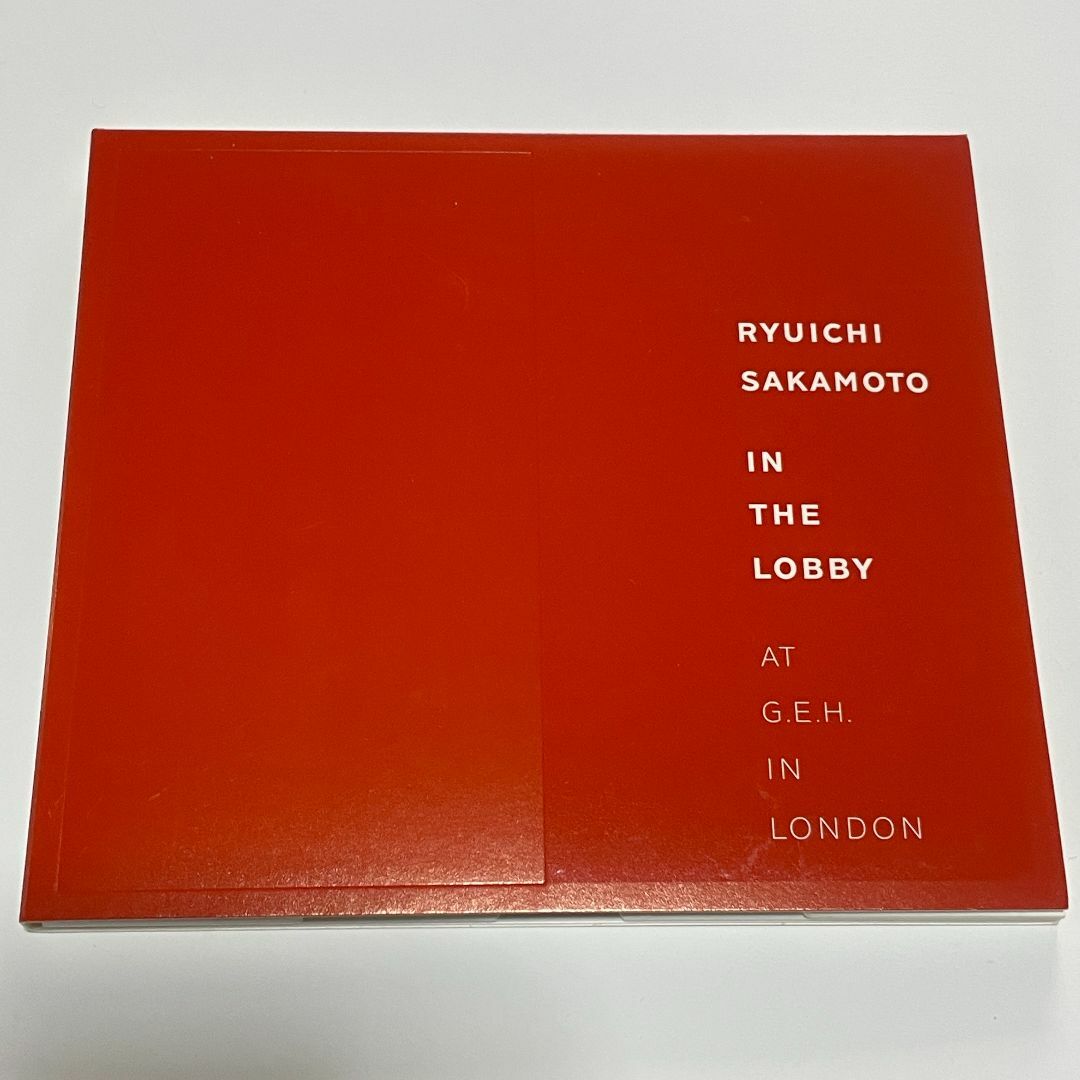 坂本龍一/IN THE LOBBY～AT G.E.H.IN LONDON　帯付き エンタメ/ホビーのCD(ポップス/ロック(邦楽))の商品写真