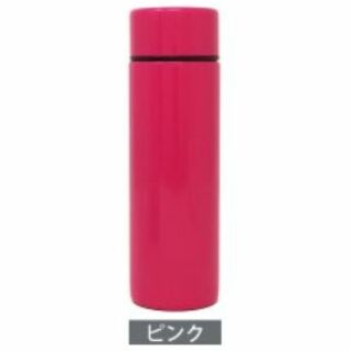 【ピンク】ミニステンレスマグボトル・水筒140ml【ミニ水筒/ボトル/ポケミニ】(弁当用品)