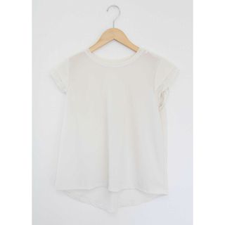 チャコット(CHACOTT)の【新入荷】●chacott/チャコット●2022年製/シアーTシャツ/カットソー/半袖/クルーネック ライトベージュ レディース L 【中古】春夏秋冬  103042(Tシャツ(半袖/袖なし))