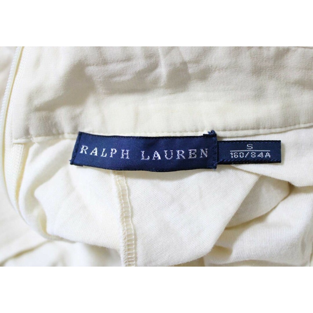 Ralph Lauren(ラルフローレン)の●RALPH LAUREN/ラルフローレン●シアー切替カットソー/ハイネック/長袖 ライトイエロー/黄色 レディース S【中古】春夏 625032 レディースのトップス(Tシャツ(半袖/袖なし))の商品写真