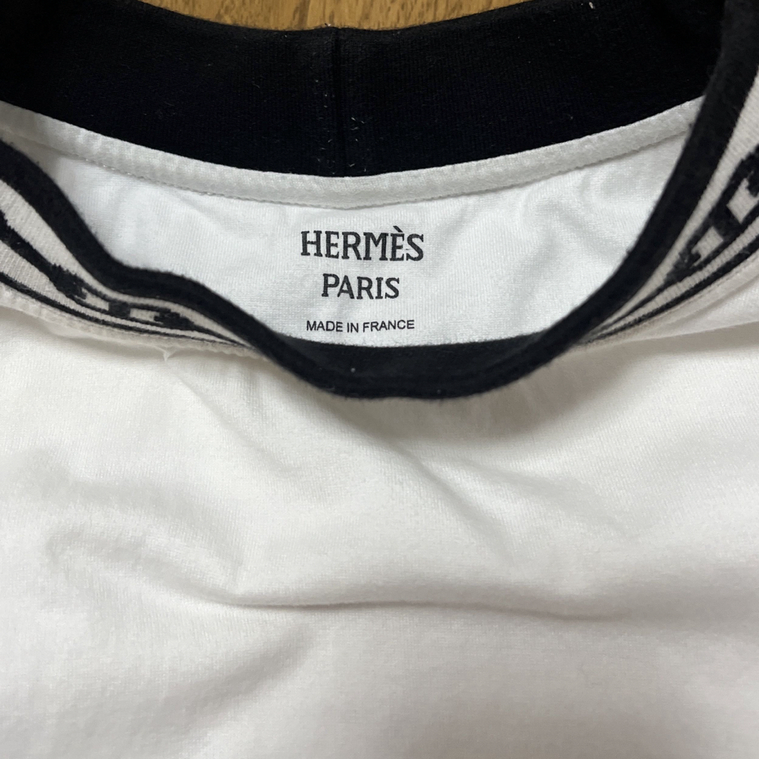 Hermes(エルメス)のHERMES エルメス シェーヌダンクル カットソー Tシャツ38 完売 レディースのトップス(Tシャツ(半袖/袖なし))の商品写真