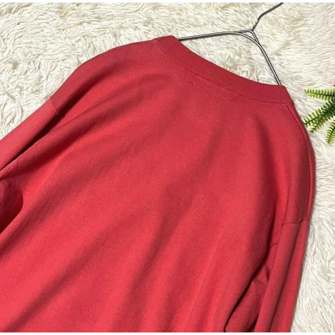 GABAN(ギャバン)のCABaN キャバン ニット セーター 長袖 カシミヤ混 綿 メンズ ピンク M メンズのトップス(ニット/セーター)の商品写真