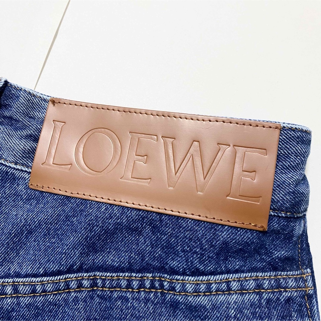 LOEWE(ロエベ)の新品未使用！送料込み★LOEWE★アナグラムオーバーサイズバギーフィットジーンズ レディースのパンツ(デニム/ジーンズ)の商品写真