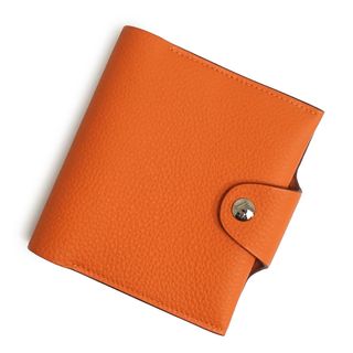 エルメス(Hermes)のエルメス ユリス ネオ ミニ ノート 手帳カバー トゴ レザー オレンジ シルバー金具 U刻印 箱付 HERMES（新品・未使用品）(その他)