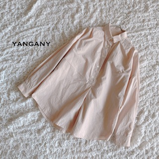 YANGANY - ヤンガニー　タイプライターシャツ　コットン100% 日本製