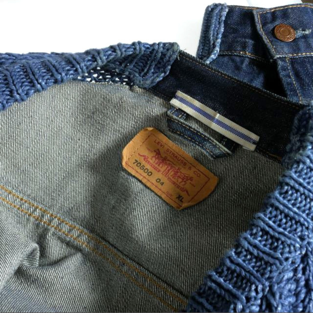 BLESS(ブレス)のBLESS × CristaSeya PATCHED DENIM カーディガン メンズのトップス(カーディガン)の商品写真