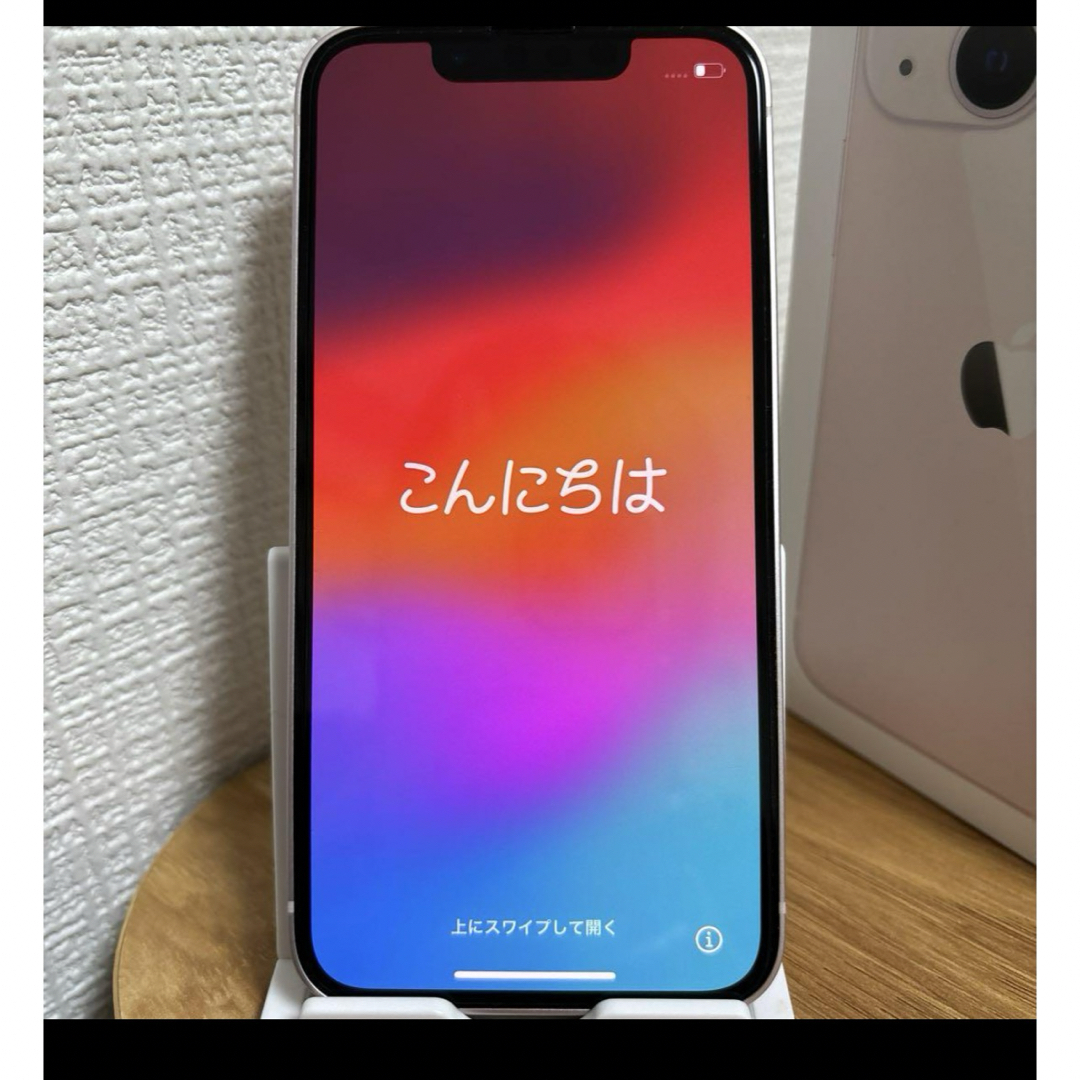 Apple(アップル)のiPhone13mini ピンク 128G CASETiFYケース付き スマホ/家電/カメラのスマートフォン/携帯電話(スマートフォン本体)の商品写真