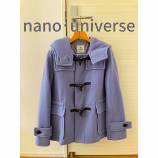 美品　nano･universe ダッフルコート　ショート丈　38(ダッフルコート)