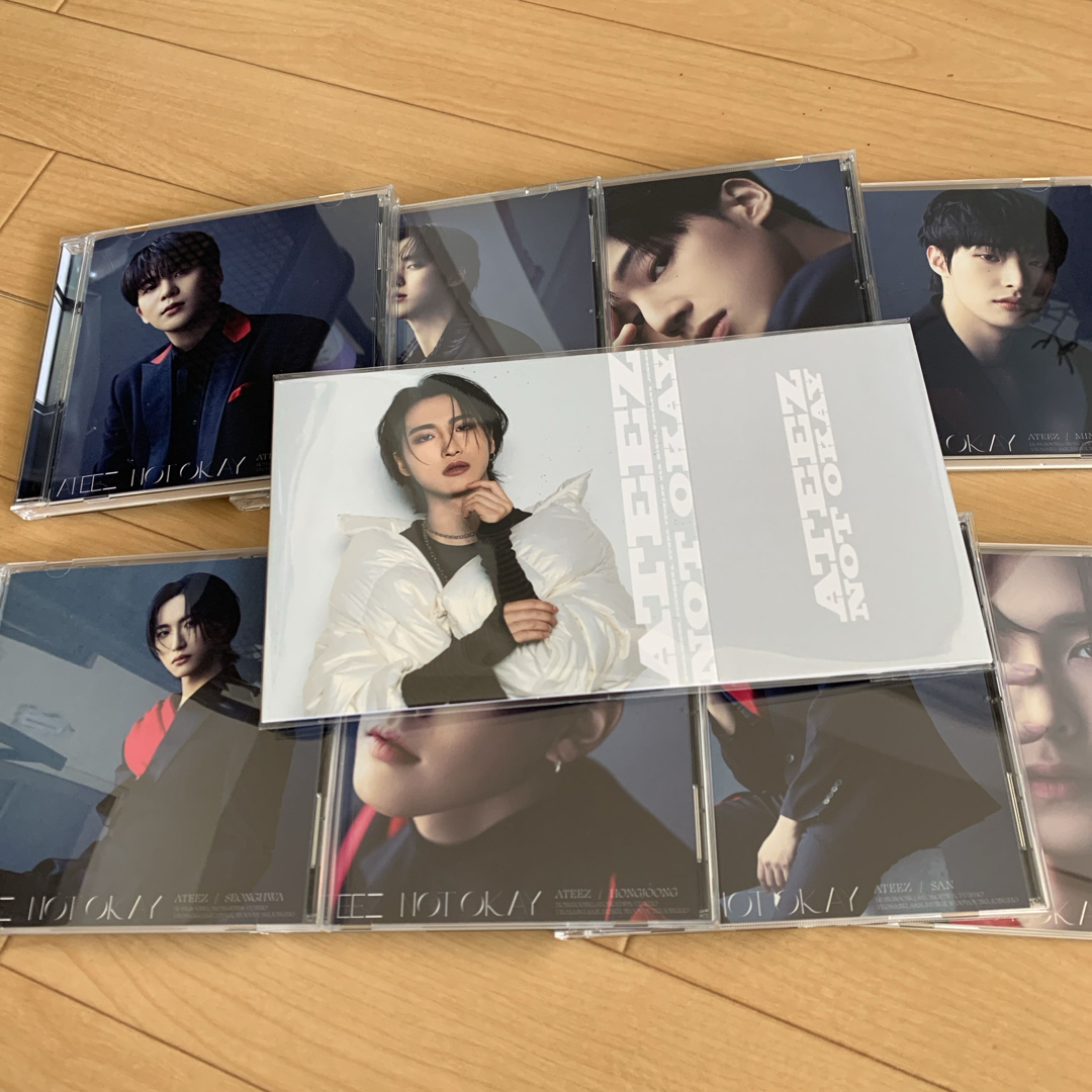 ATEEZ(エイティーズ)のATEEZ NOTOKAY ソロ盤セット エンタメ/ホビーのCD(K-POP/アジア)の商品写真