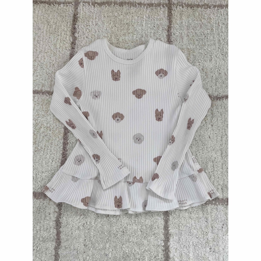 gelato pique(ジェラートピケ)のドッグ　服 キッズ/ベビー/マタニティのキッズ服女の子用(90cm~)(パジャマ)の商品写真