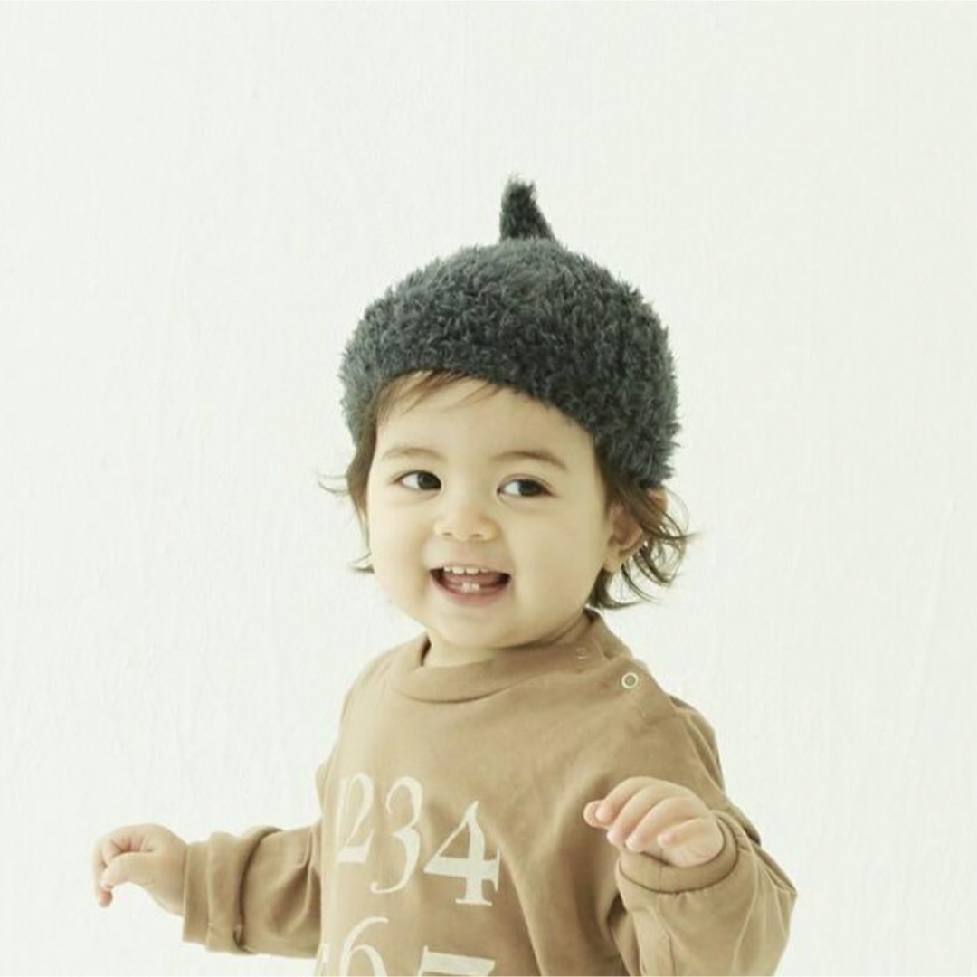 Caramel baby&child (キャラメルベビー&チャイルド)のelfinfolk ニット帽　ピグミーキャップ　S キッズ/ベビー/マタニティのこども用ファッション小物(帽子)の商品写真