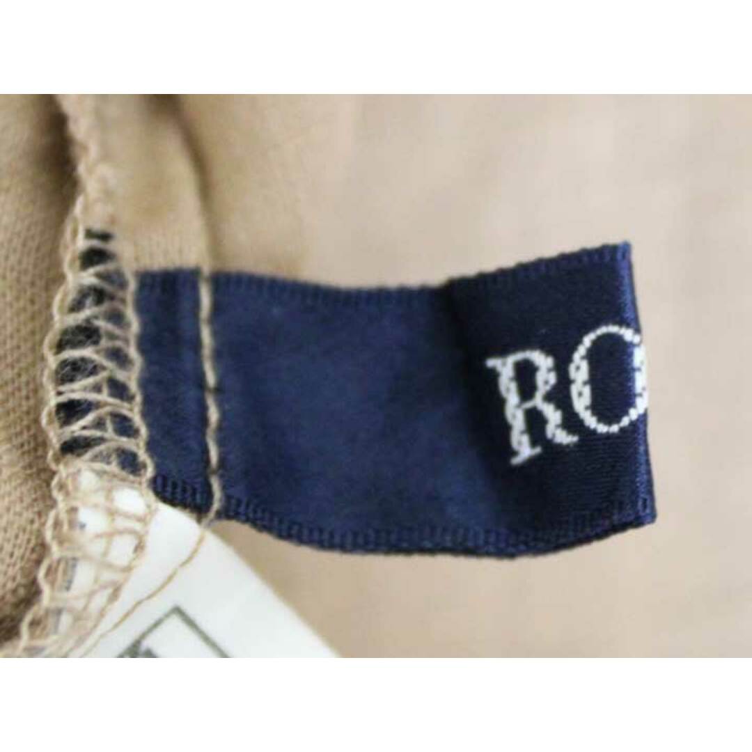 ROPE’(ロペ)の☆ROPE'/ロぺ☆リネンコットンブラウス/ドルマン/Vカット/シンプル/無地/長袖 ライトブラウン/茶 レディース 38【中古】春夏 302032 レディースのトップス(シャツ/ブラウス(半袖/袖なし))の商品写真