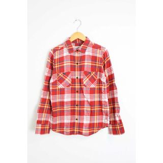 THE NORTH FACE - 【値下げ】〓THENORTHFACE/ザノースフェイス〓MOSSBUD SHIRT/ATW25908/長袖/スポーツ/ボタン/アウトドア レッド×イエロー×ホワイト×ブルー/赤×黄色×白×青 レディース S【中古】 秋冬 919032