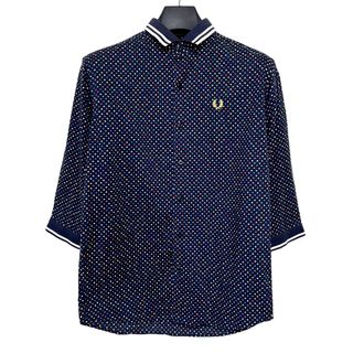 フレッドペリー(FRED PERRY)の匿名発送　美品　フレッドペリー　マルチカラードットデザインシャツ　サイズS(シャツ)