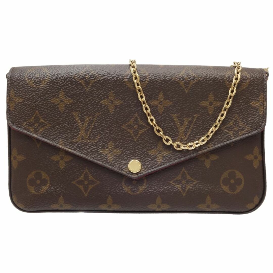 LOUIS VUITTON(ルイヴィトン)のLOUIS VUITTON ルイヴィトン モノグラム ポシェットフェリシー M61276 ウォレットチェーン ブラウン/450271【中古】 メンズのファッション小物(ウォレットチェーン)の商品写真