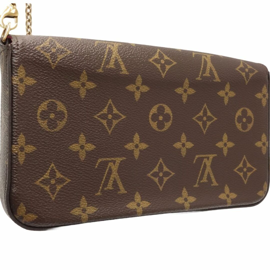 LOUIS VUITTON(ルイヴィトン)のLOUIS VUITTON ルイヴィトン モノグラム ポシェットフェリーチェ M61276 ウォレットチェーン ブラウン/450272【中古】 メンズのファッション小物(ウォレットチェーン)の商品写真