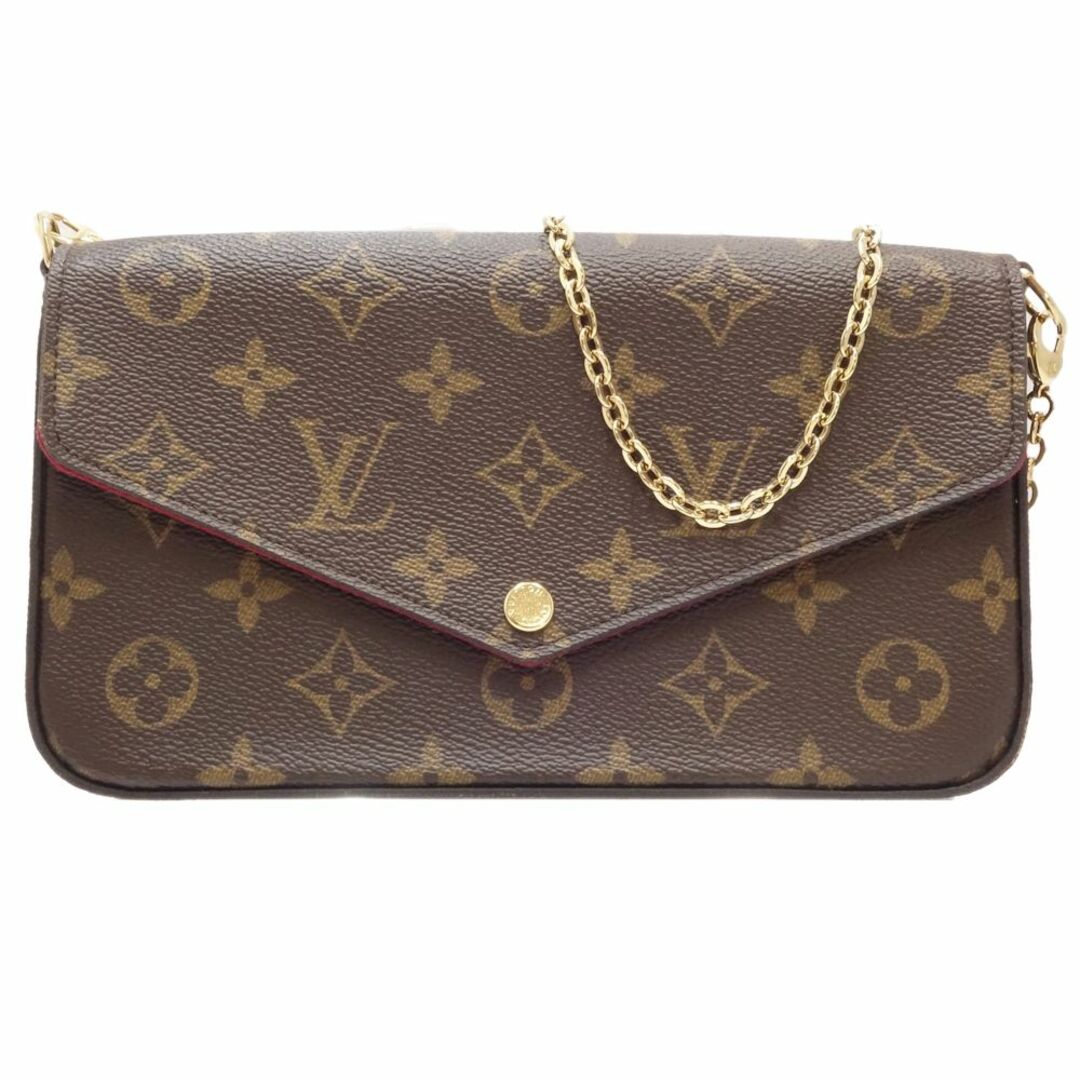 LOUIS VUITTON(ルイヴィトン)のLOUIS VUITTON ルイヴィトン モノグラム ポシェットフェリーチェ M61276 ウォレットチェーン ブラウン/450272【中古】 メンズのファッション小物(ウォレットチェーン)の商品写真