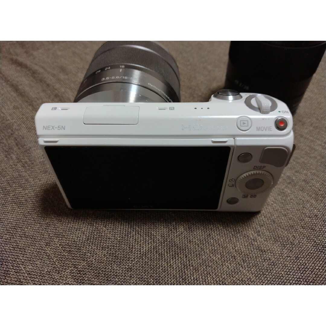 SONY(ソニー)のNEX-5N レンズ スマホ/家電/カメラのカメラ(ミラーレス一眼)の商品写真