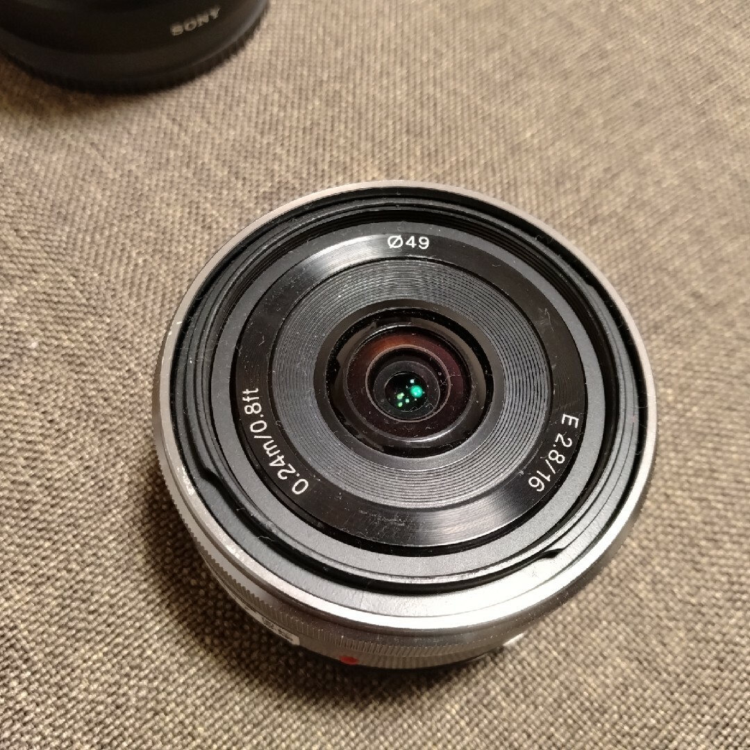 SONY(ソニー)のNEX-5N レンズ スマホ/家電/カメラのカメラ(ミラーレス一眼)の商品写真