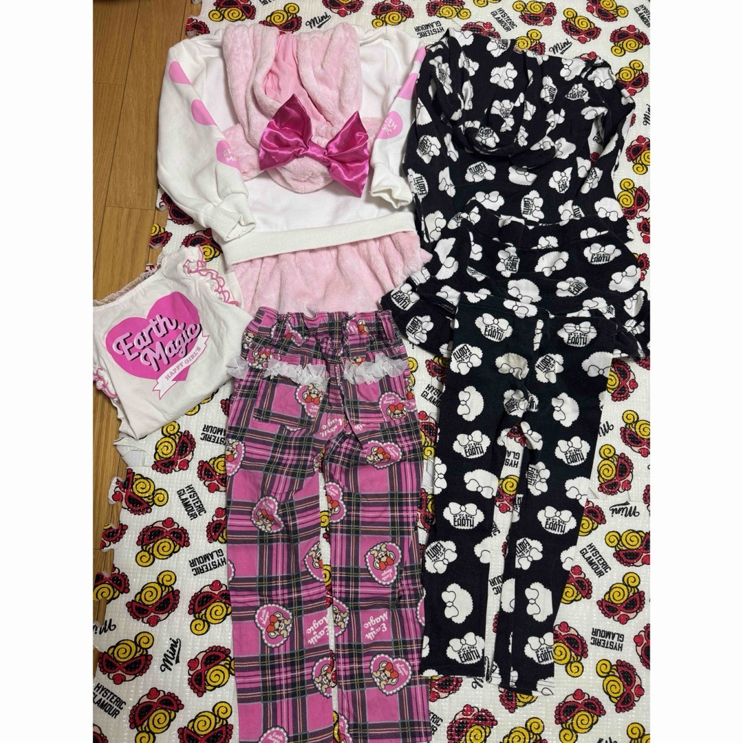 EARTHMAGIC(アースマジック)のアースマジック6点 キッズ/ベビー/マタニティのキッズ服女の子用(90cm~)(Tシャツ/カットソー)の商品写真