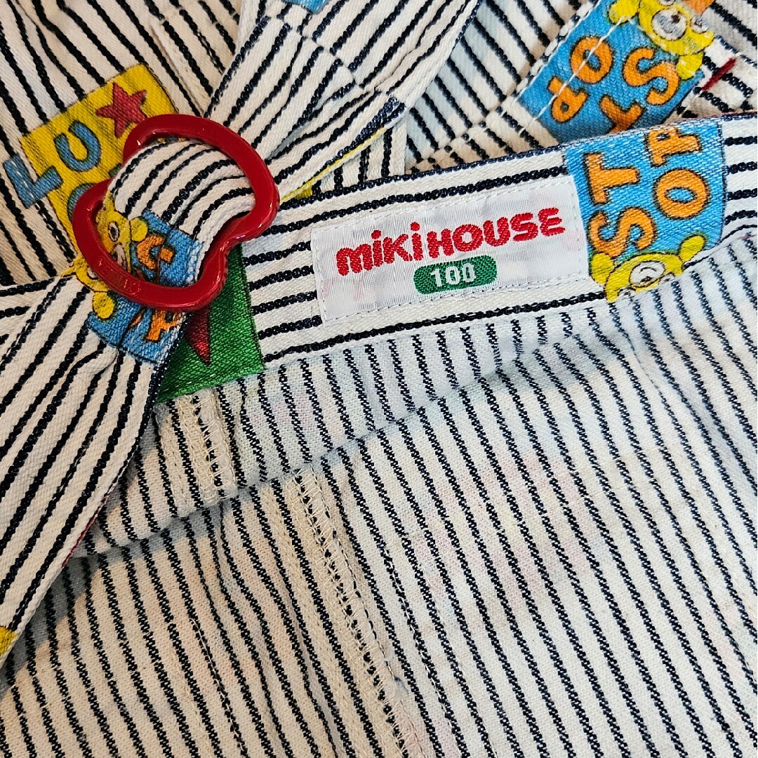 mikihouse - 【MIKI HOUSE】ミキハウス ジャンパースカート 100の通販