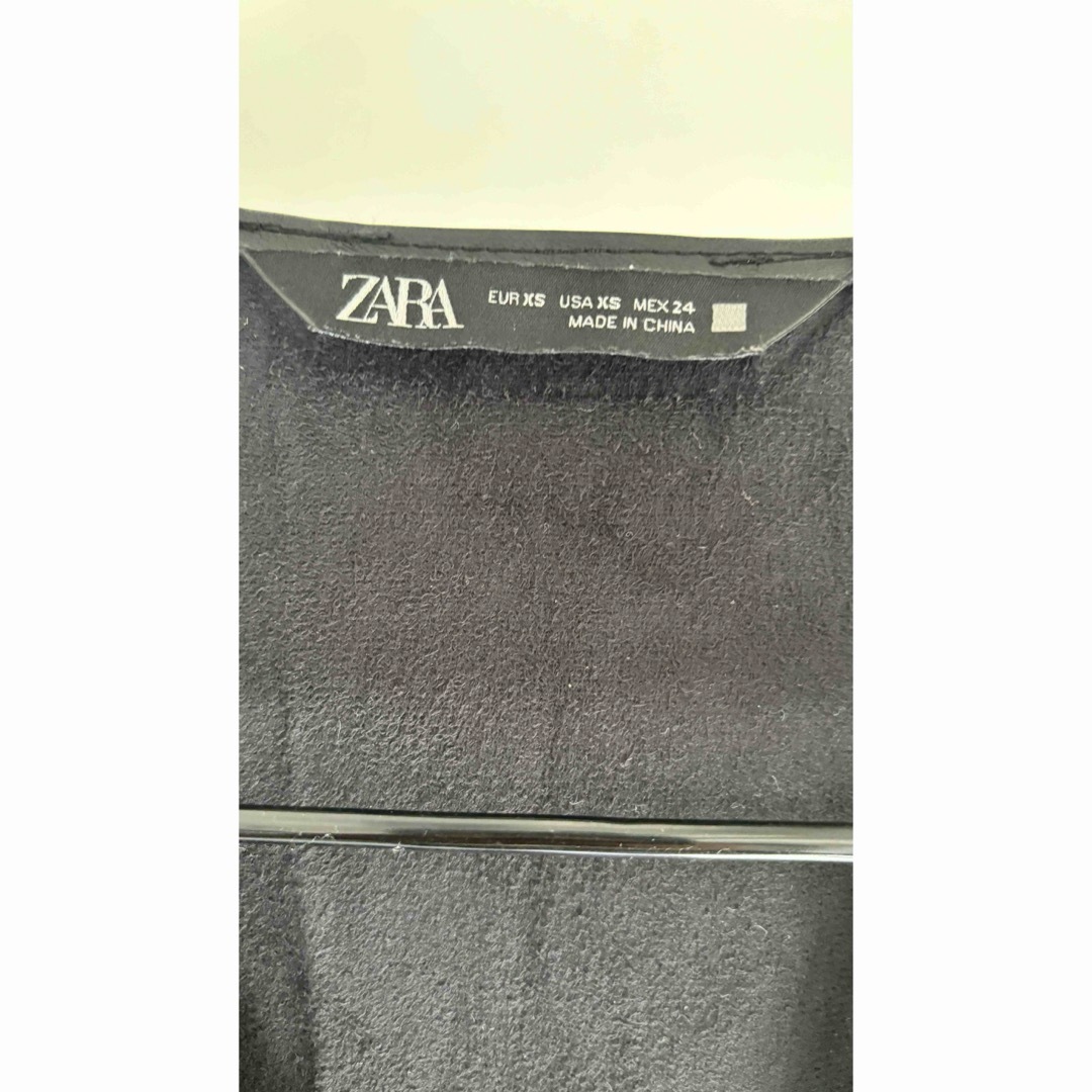 ZARA(ザラ)のZARA ザラ　レザーワンピース レディースのワンピース(ロングワンピース/マキシワンピース)の商品写真