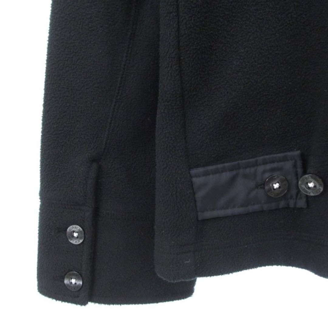 BURBERRY BLACK LABEL(バーバリーブラックレーベル)のバーバリーブラックレーベル フリースジャケット フード付き ノバチェック 黒 3 メンズのジャケット/アウター(ブルゾン)の商品写真