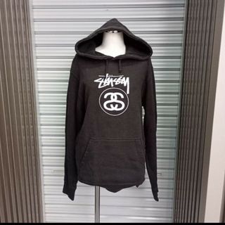 ステューシー(STUSSY)のステューシーstussyフロントロゴプルオーバーパーカーstussy(パーカー)