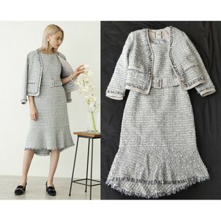 ジルスチュアート(JILLSTUART)のケイティツイードセットアップ   JILLSTUART《Endy ROBE》(ロングワンピース/マキシワンピース)