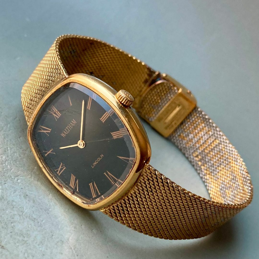 Waltham(ウォルサム)の【動作品】ウォルサム WALTHAM アンティーク 腕時計 手巻き メンズ メンズの時計(腕時計(アナログ))の商品写真