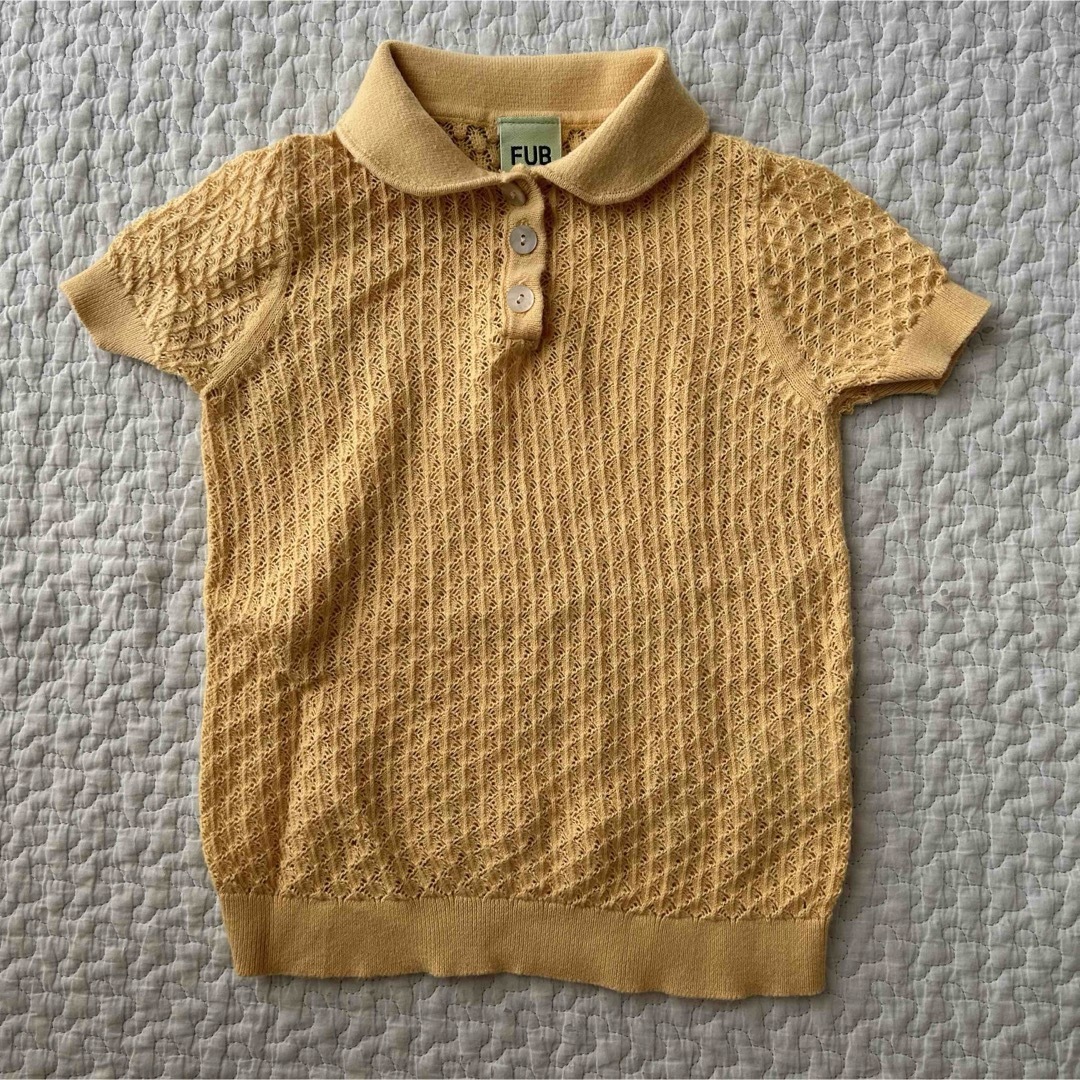 こどもビームス(コドモビームス)のFUB 襟付きニット キッズ/ベビー/マタニティのキッズ服女の子用(90cm~)(ニット)の商品写真