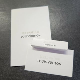 ルイヴィトン(LOUIS VUITTON)の未開封 ルイヴィトン スペルオンユー 香水サンプル2ml(サンプル/トライアルキット)