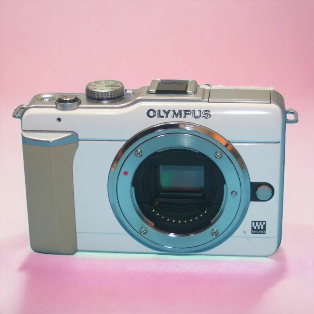 半額SALE★ OLYMPUS ミラーレス一眼 E-PL1/ 初心者カメラ女子