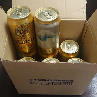 サッポロビール エビス　東京国立近代美術館 限定ギフト富士山の図　計８本