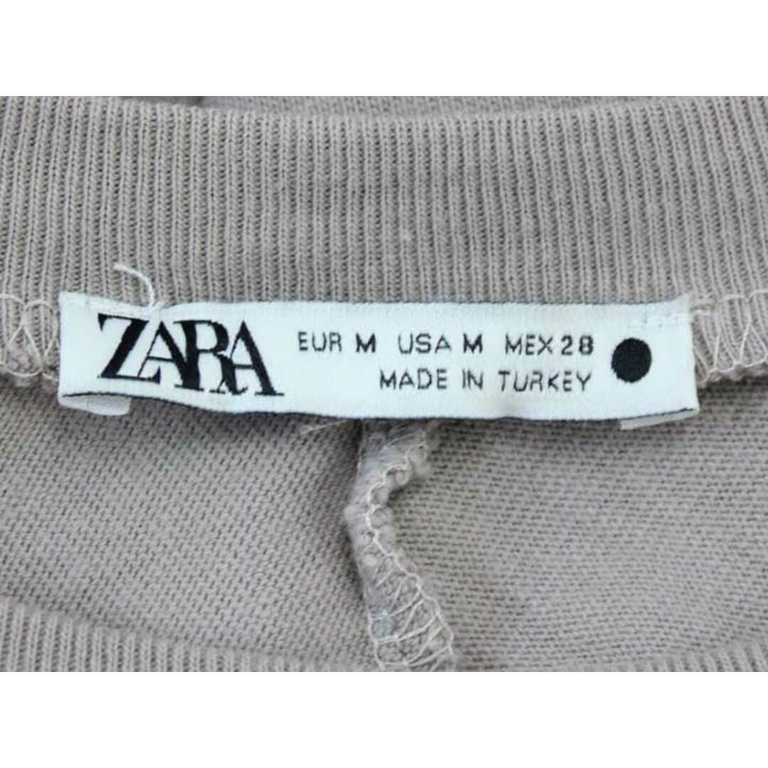 ZARA(ザラ)の♪ZARA/ザラ♪バルーンスリーブスウェット/エレガント/シンプル/カジュアル/オシャレ グレージュ レディース M 【中古】 春夏 714032 レディースのトップス(トレーナー/スウェット)の商品写真