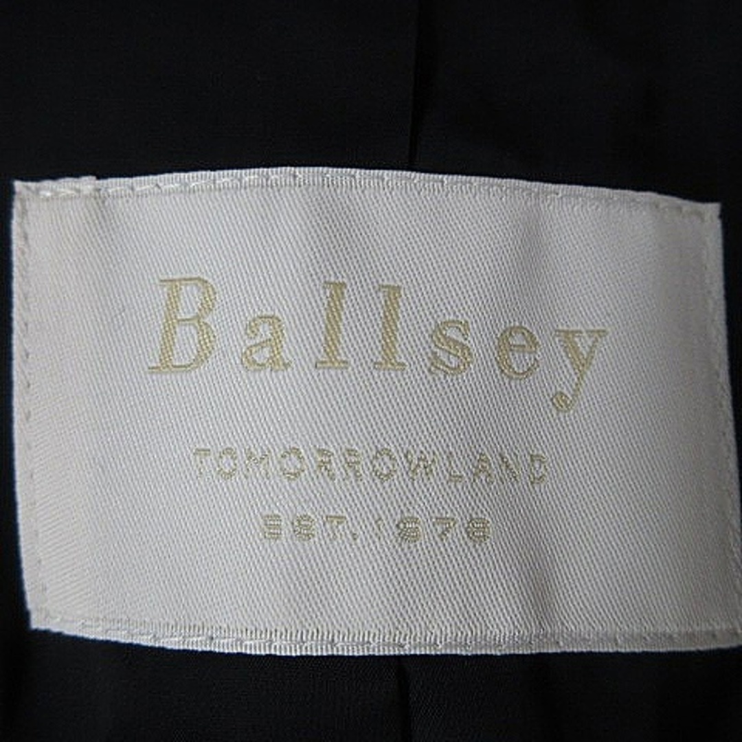 Ballsey(ボールジィ)のボールジー トゥモローランド ジャケット ノーカラー 長袖 36 黒 アウター レディースのジャケット/アウター(その他)の商品写真