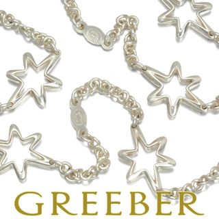 ジョージジェンセン(Georg Jensen)のジョージジェンセン ネックレス スター ステーション ロング レネムンテ シルバー 925 (ネックレス)