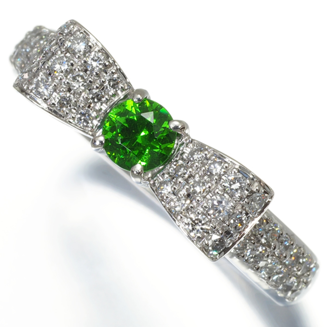 デマントイドガーネット 0.387ct ダイヤ ダイヤモンド 0.47ct デマントイドガーネット 0.387ct ダイヤ ダイヤモンド 0.47ct
