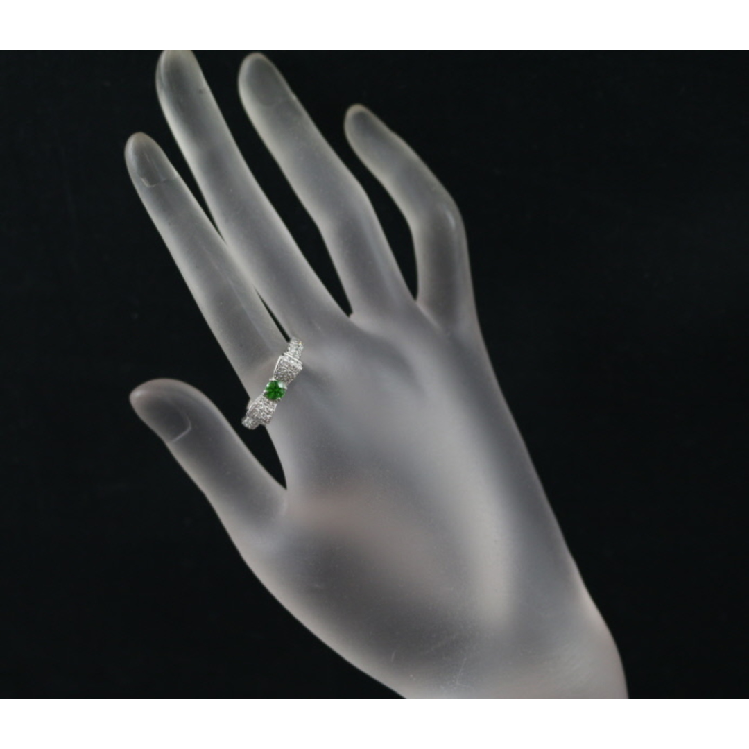 デマントイドガーネット 0.387ct ダイヤ ダイヤモンド 0.47ct デマントイドガーネット 0.387ct ダイヤ ダイヤモンド 0.47ct