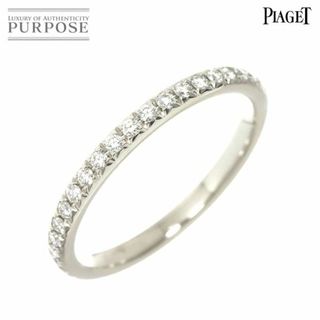 PIAGET - ピアジェ PIAGET #47 ハーフ ダイヤ リング Pt プラチナ 指輪【証明書付き】VLP 90222264