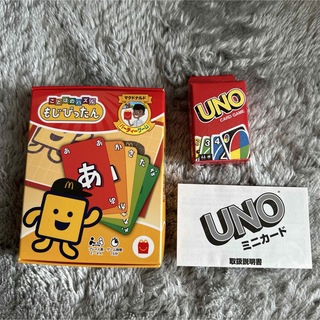 新品カードゲーム　もじぴったん　UNO(トランプ/UNO)