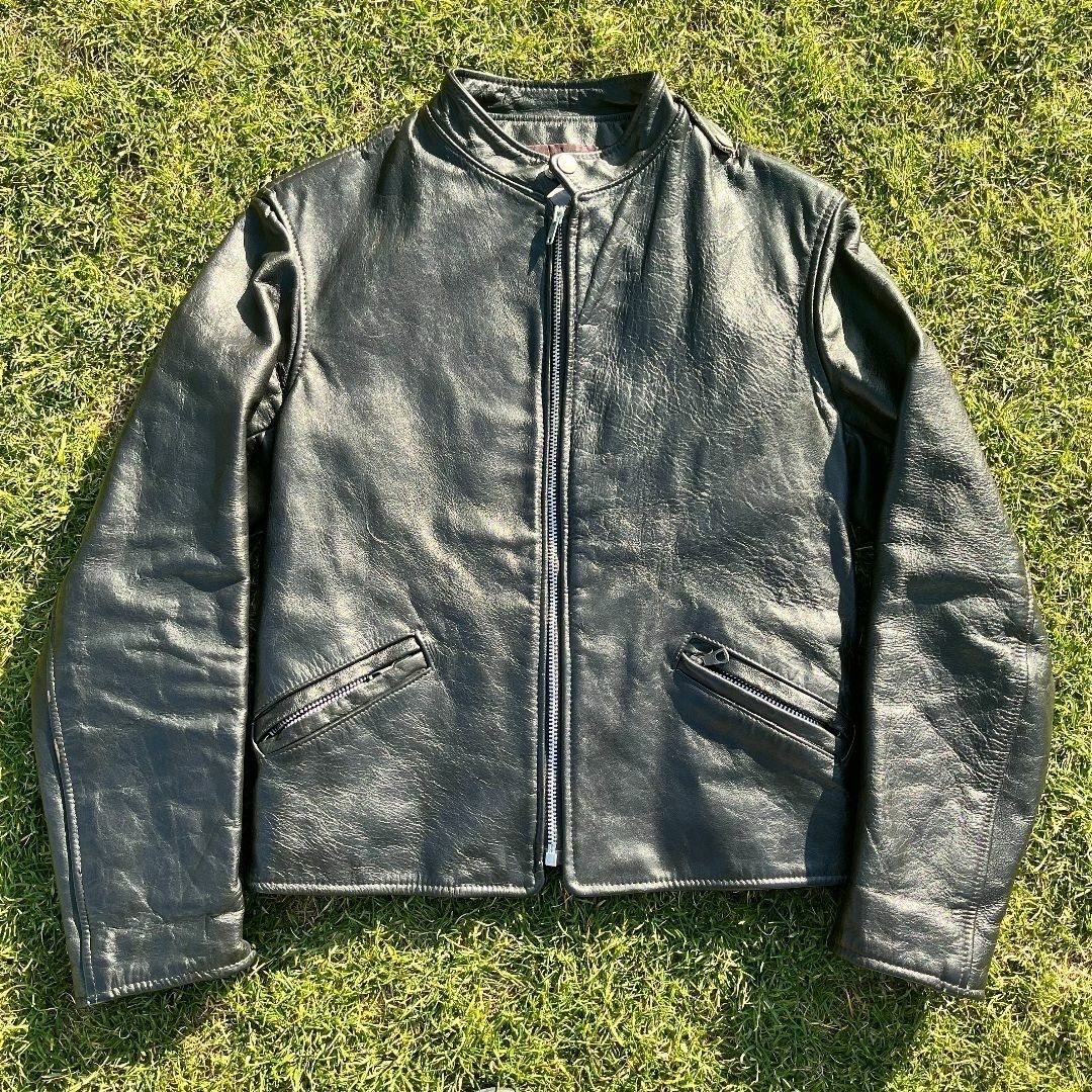 SOLD シングルライダースジャケット”トンネル” メンズのジャケット/アウター(ライダースジャケット)の商品写真
